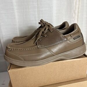 OrthoFeet Baton Rouge Brown Men Size 13 (4E) X-Wide Walking Orthopedic Shoes